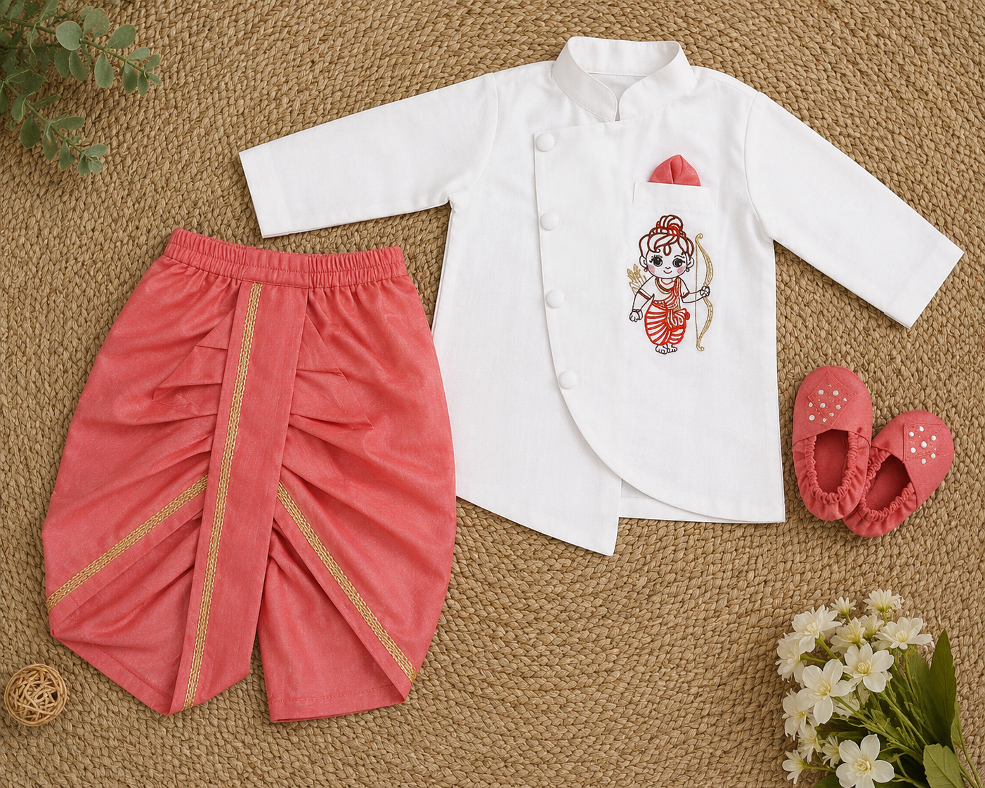 Little Rama Dhoti Set
