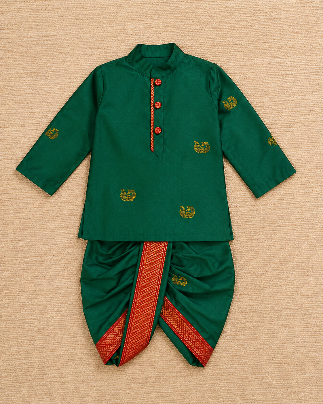 Mini Ethnic Set - Green