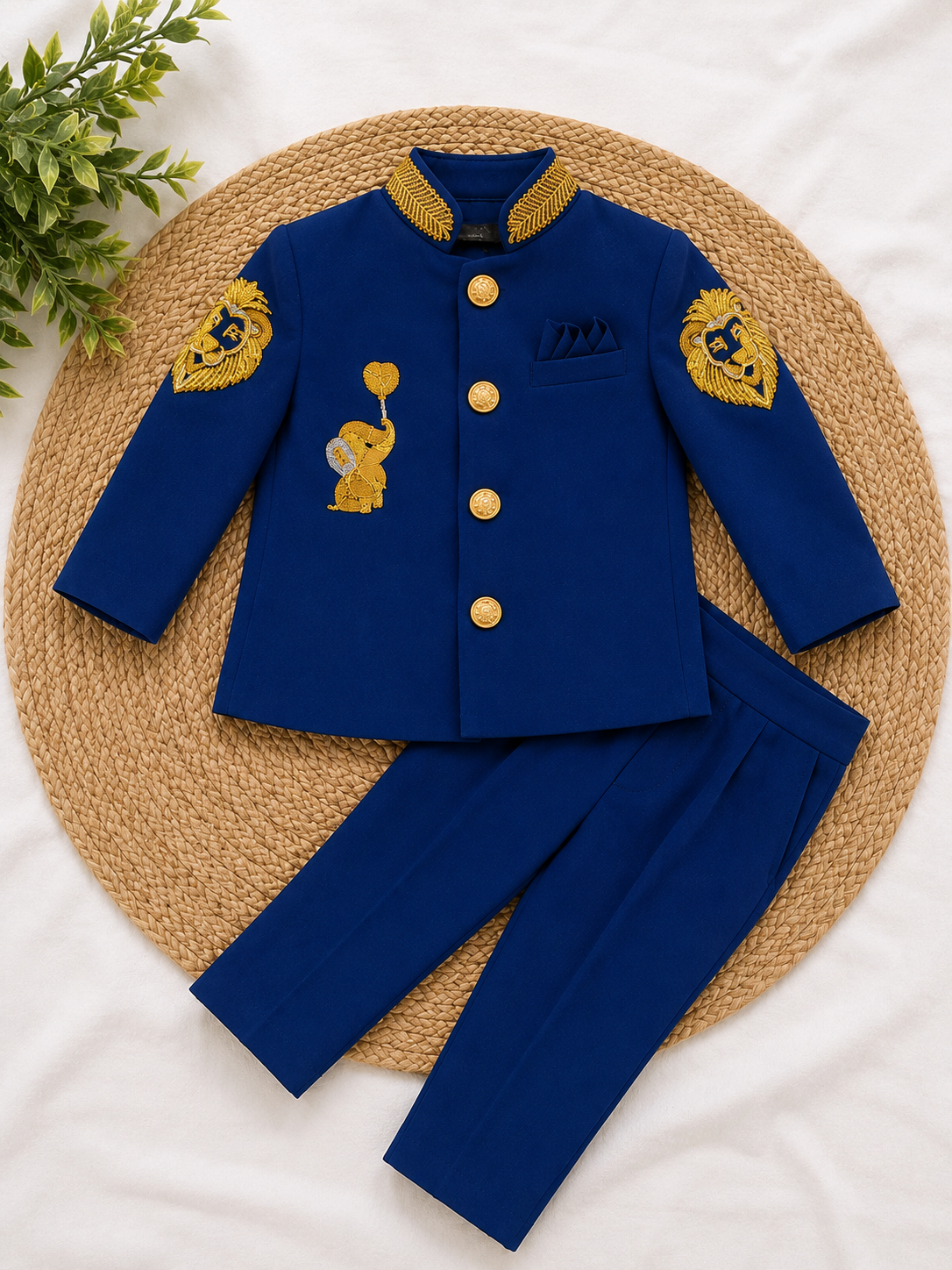 Royal Blazer Set – Blue