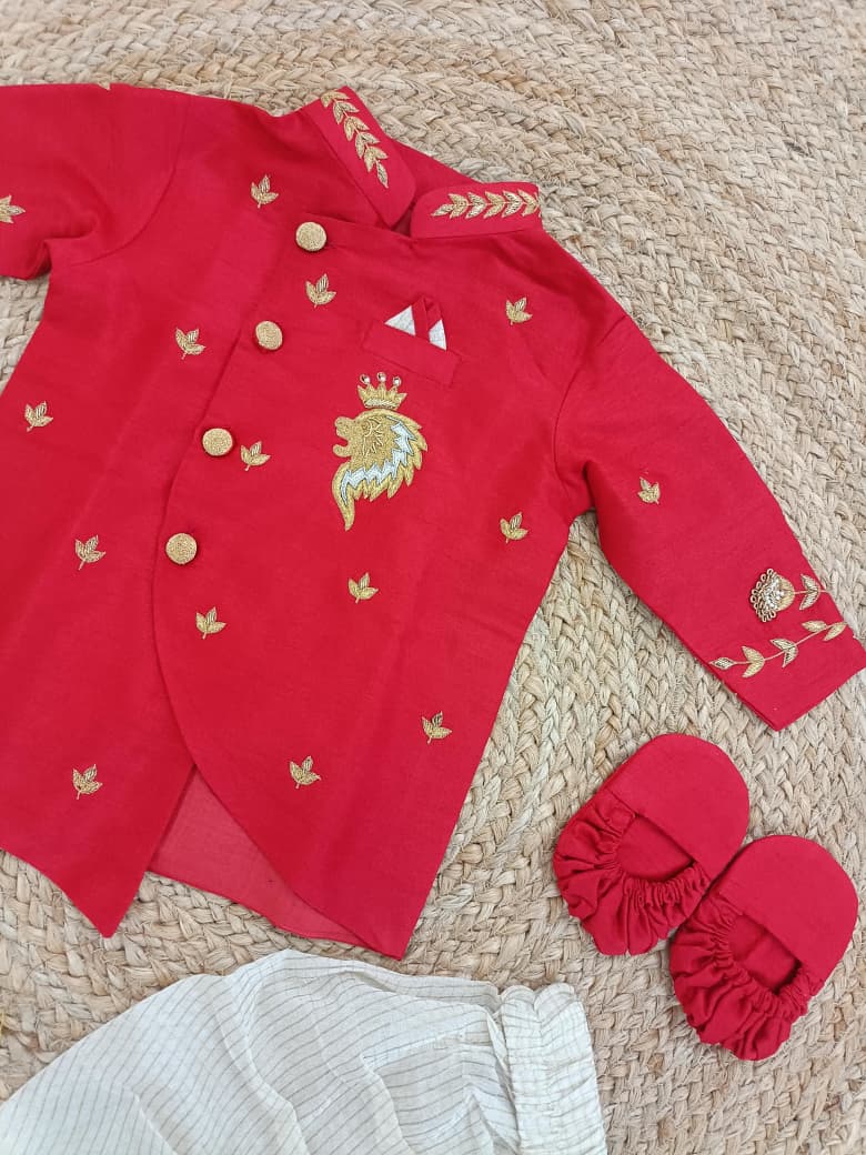 Little Lion Kurta Dhoti Set