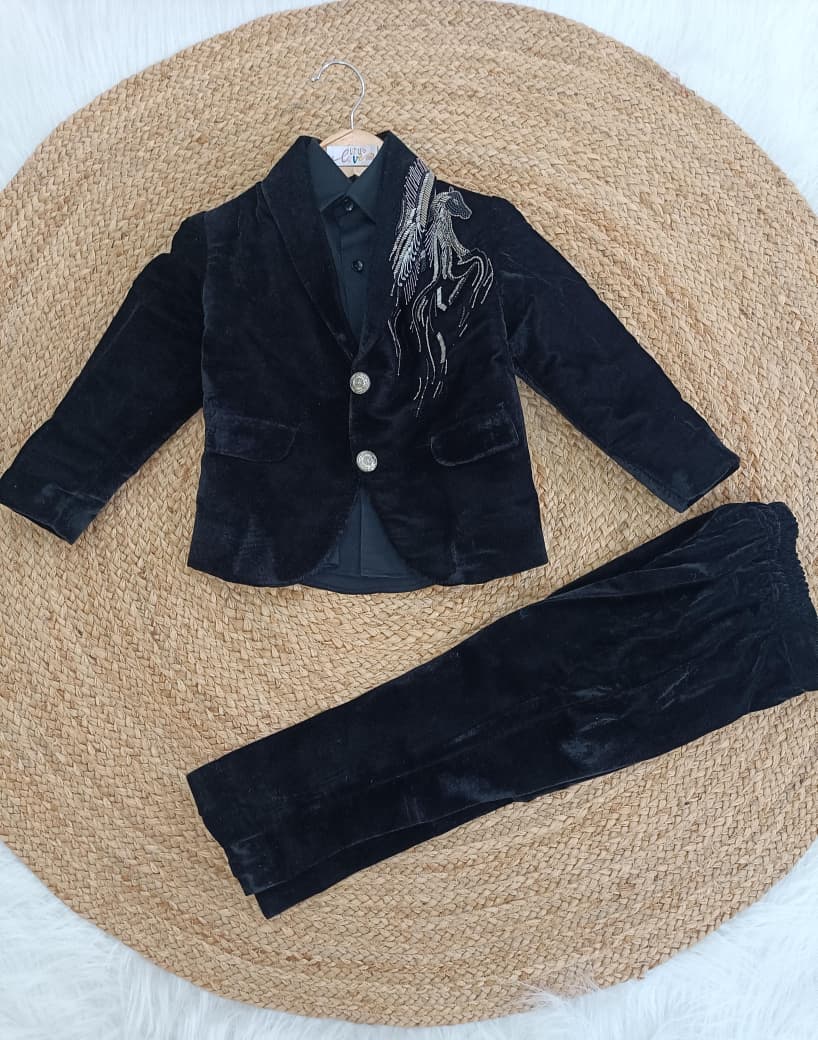Royal Horse Blazer Set