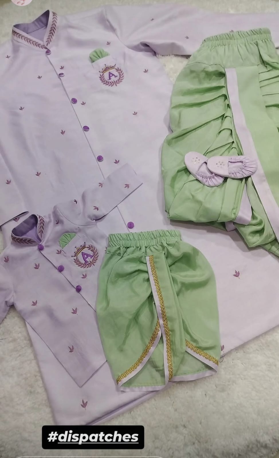 Mint & Lavender F&S Combo Set