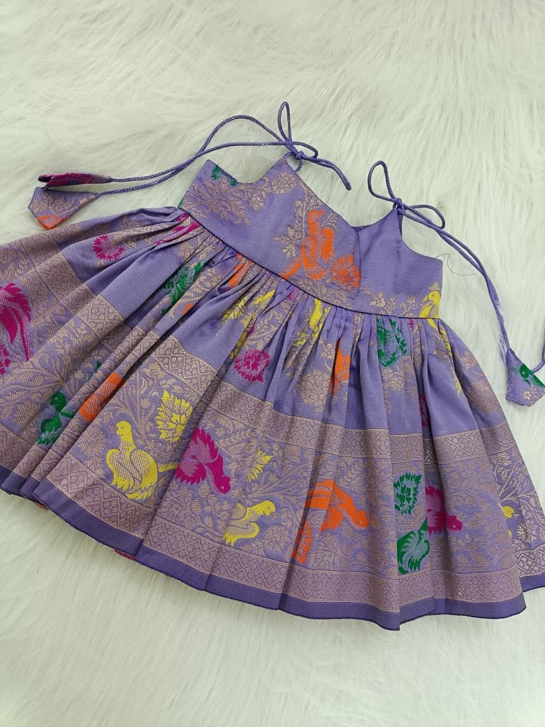Lavender Bloom Frock