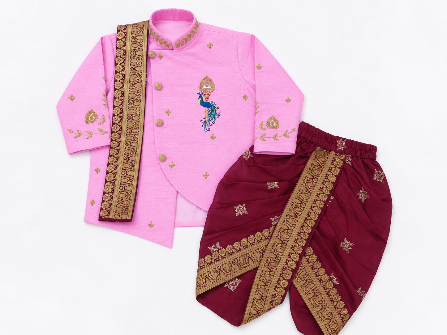 Mayura Dhoti Set