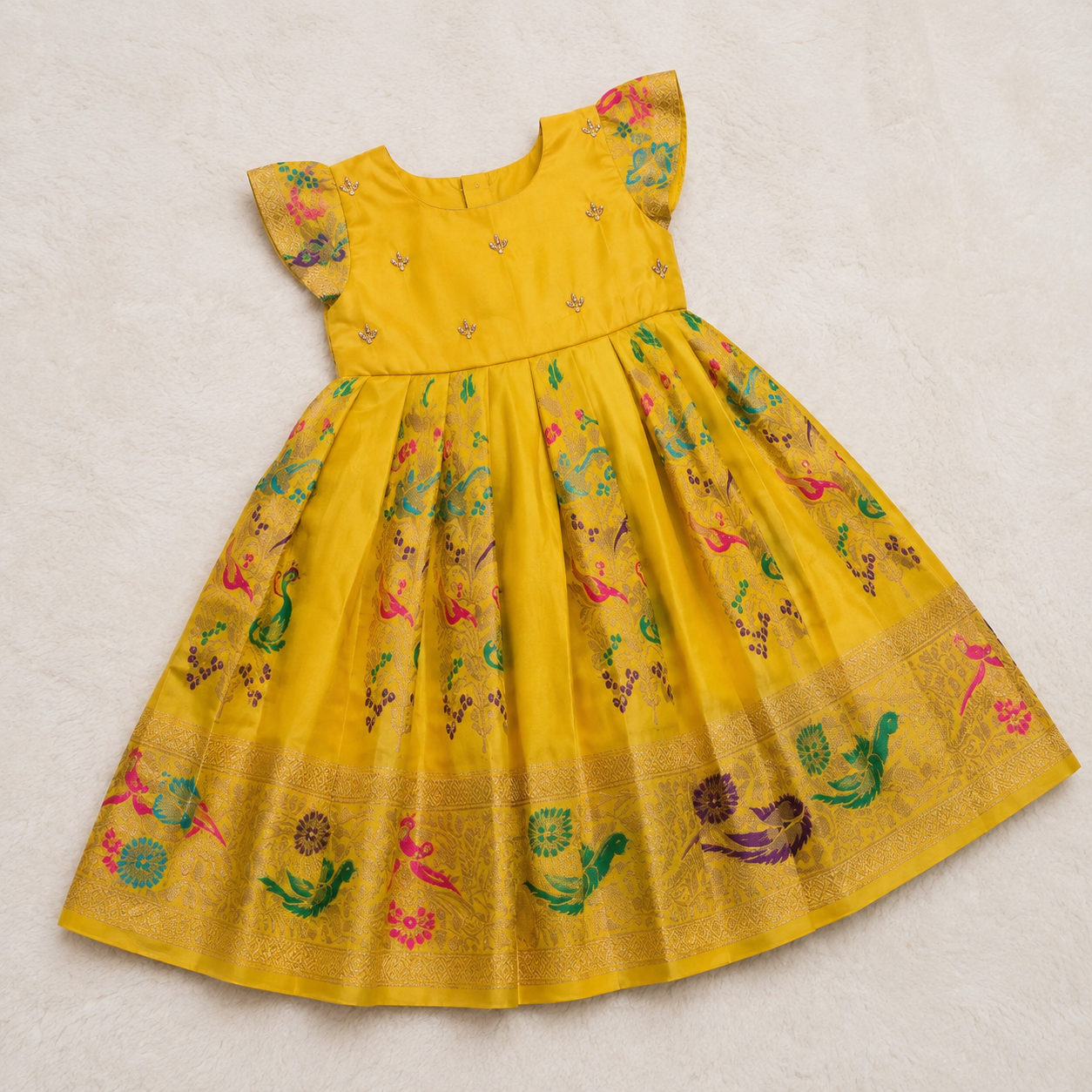 yellow Floral Sisters Set