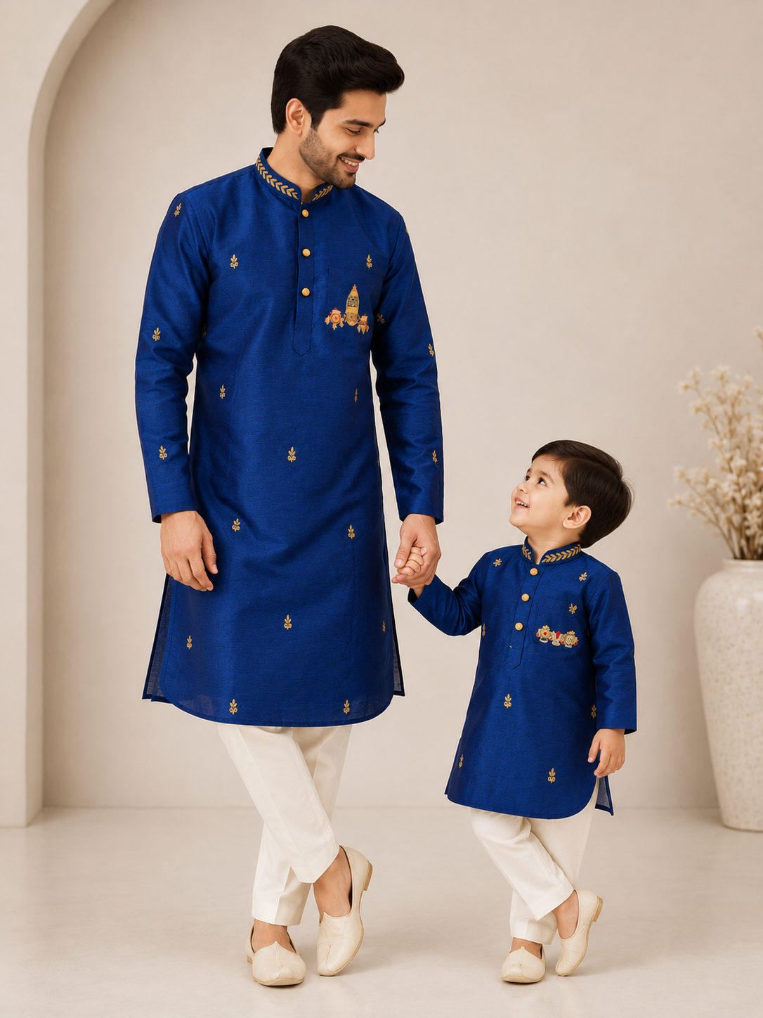 Blue Traditional Combo Set