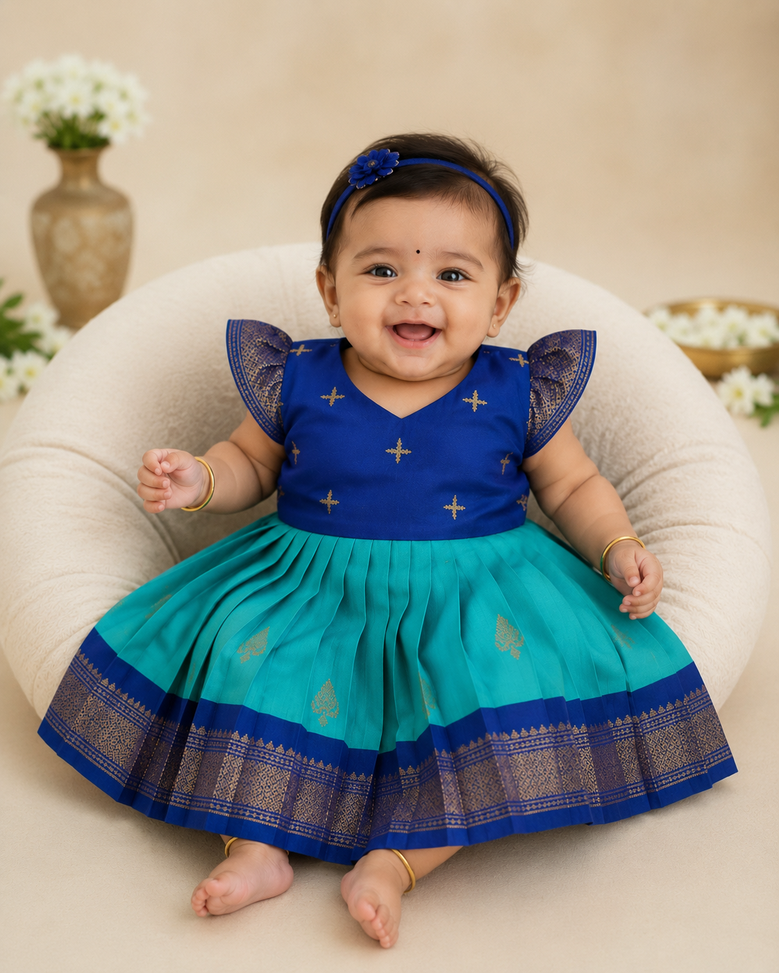 Sita Mini Pleated Frocks