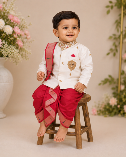 Lion Kurta Set