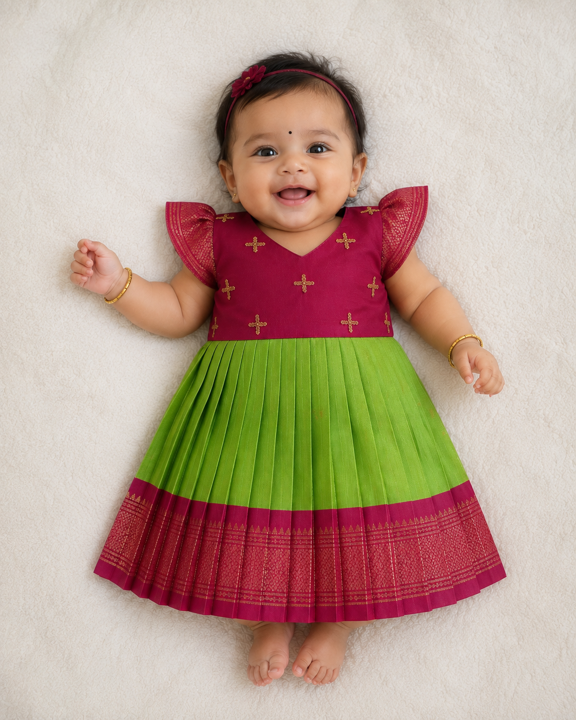 Sita Mini Pleated Frocks