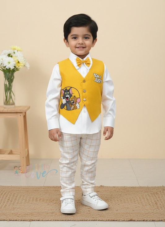Tom&Jerry waistcoat set.