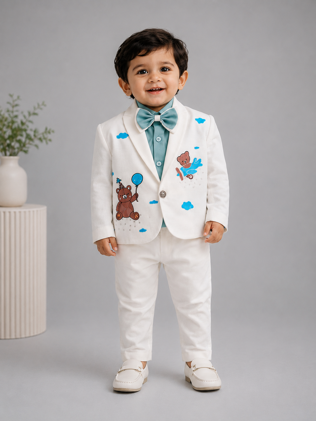 Little Teddy Blazer Set