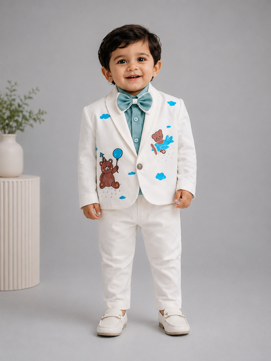 Little Teddy Blazer Set