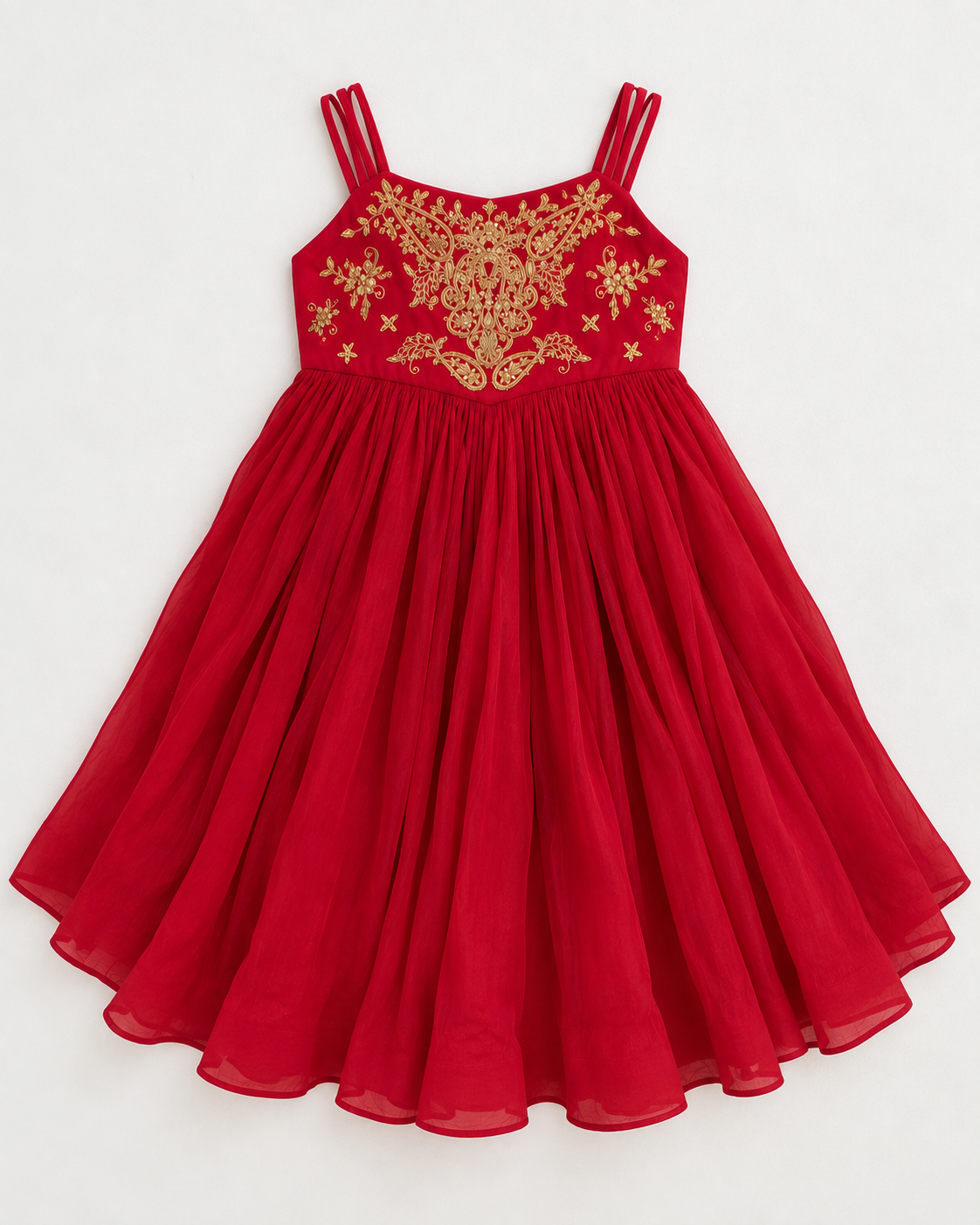 Classic Embroidered Frock