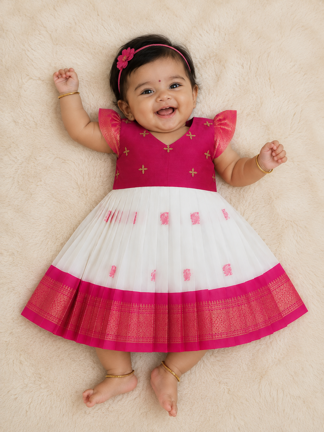 Sita Mini Pleated Frocks