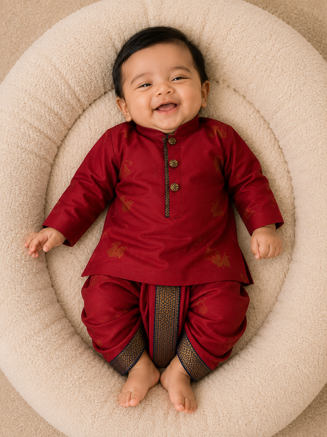 Mini Ethnic Set - Red