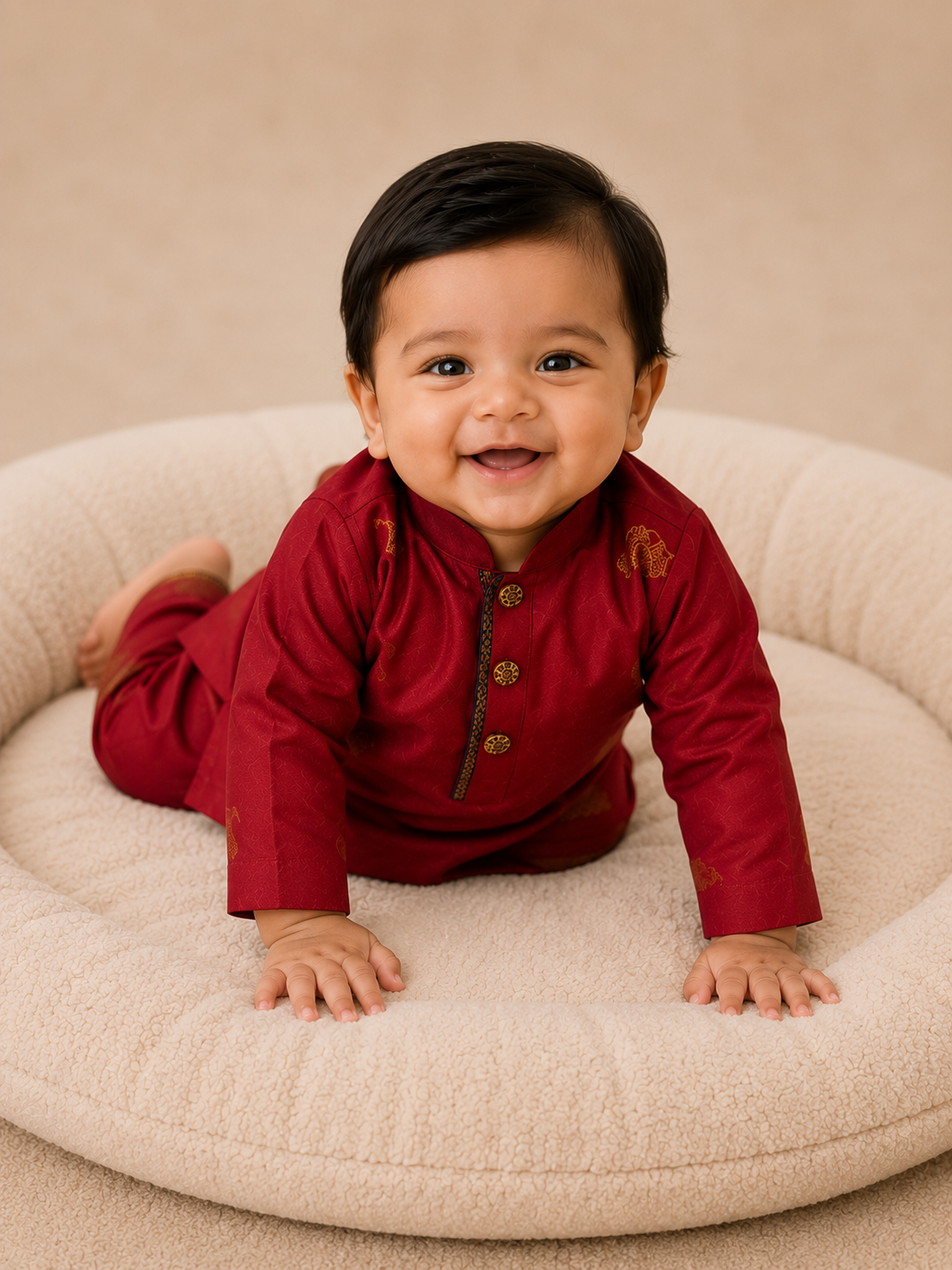 Mini Ethnic Set - Red
