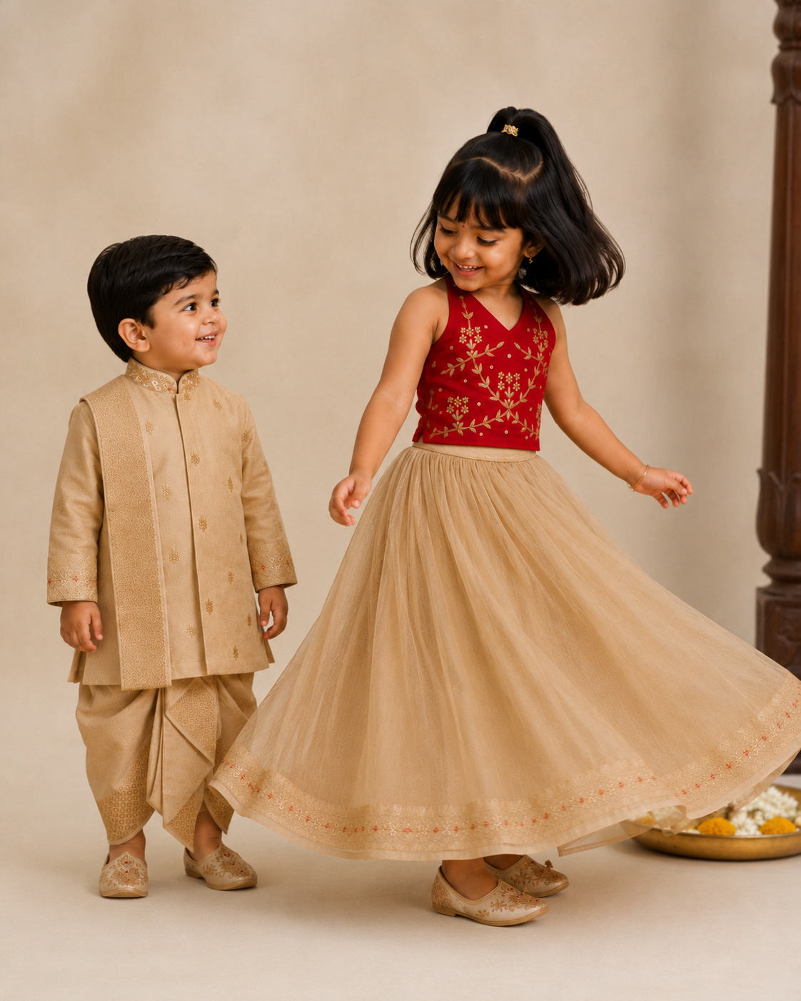 Royal Festive Sibiling Set