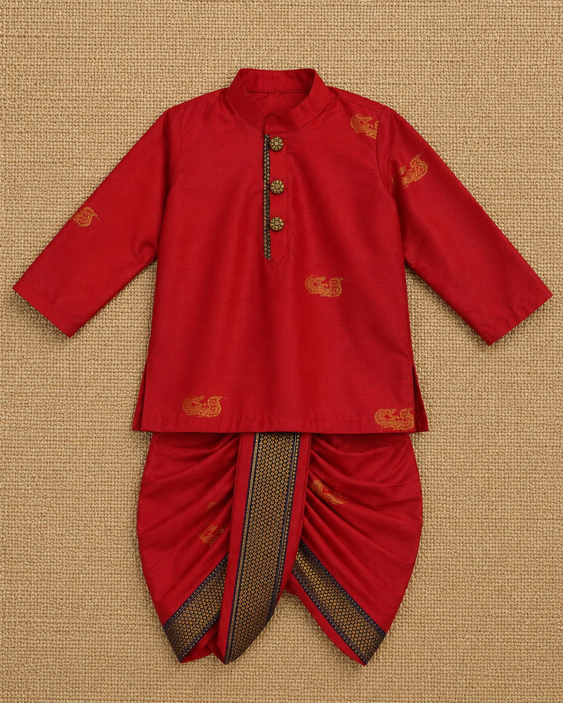 Mini Ethnic Set - Red