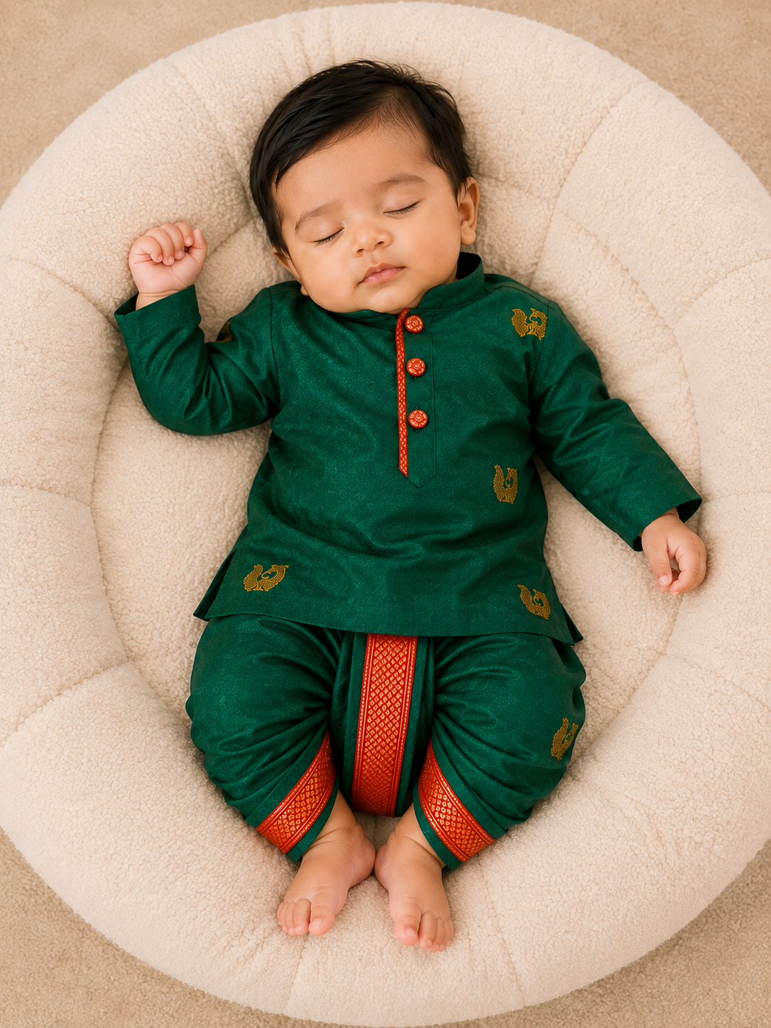 Mini Ethnic Set - Green