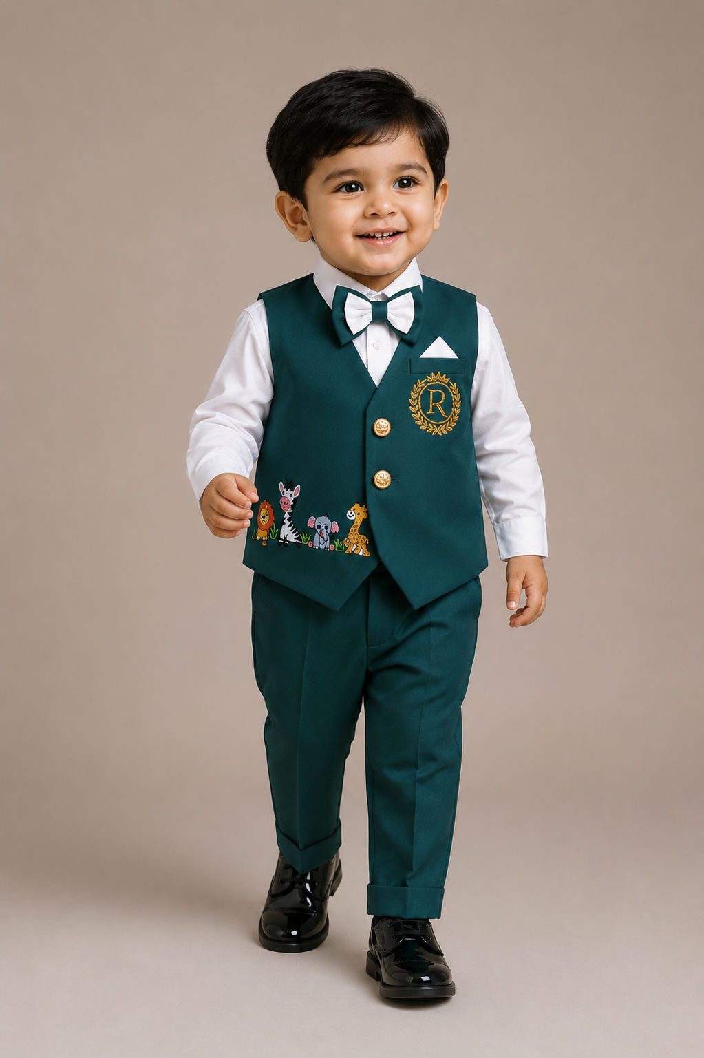 Little Safari Waistcoat Set
