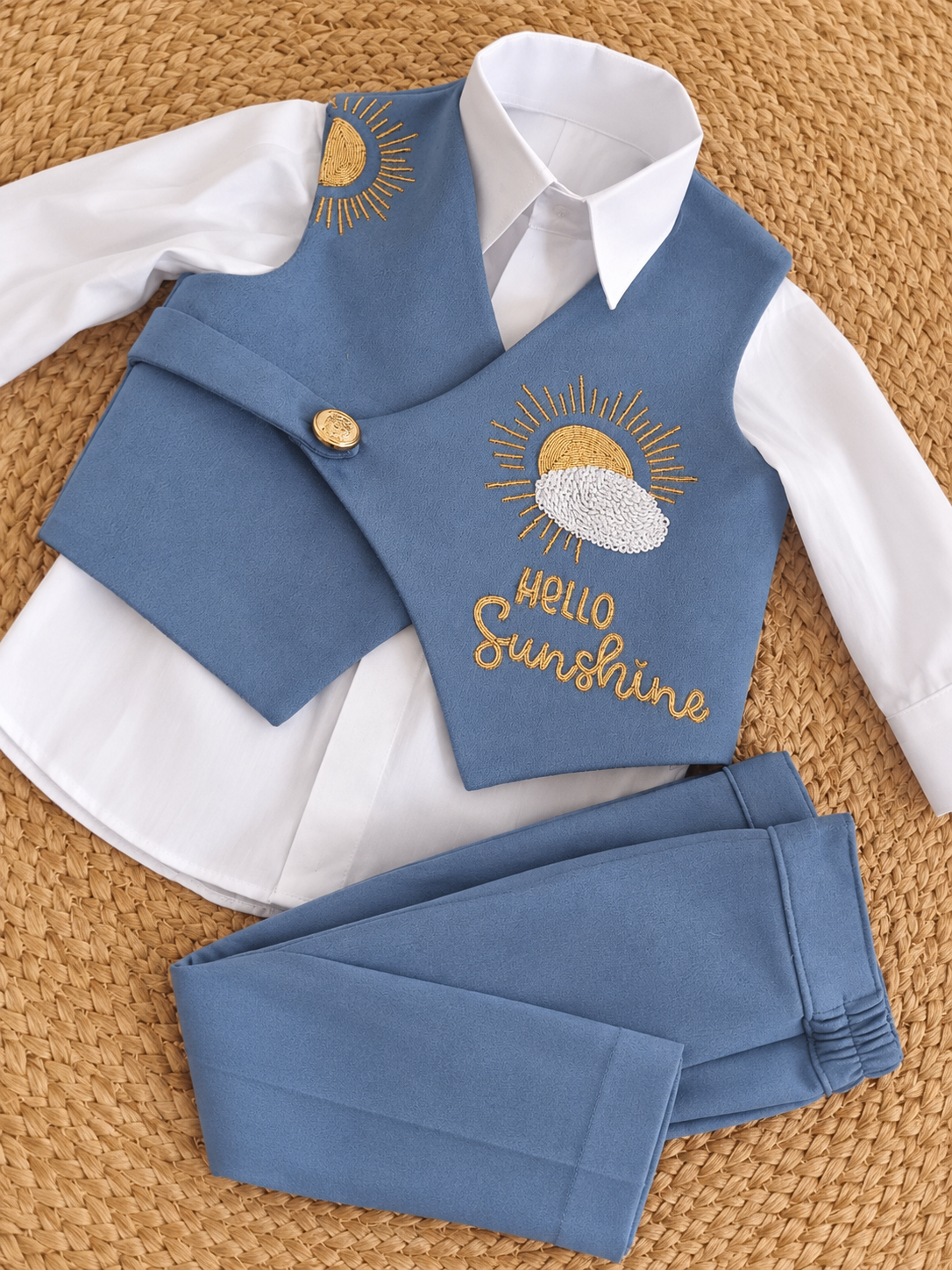 Hello Sunshine waistcoat set