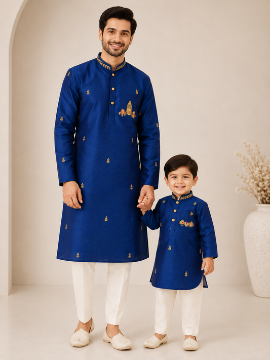 Blue Traditional Combo Set