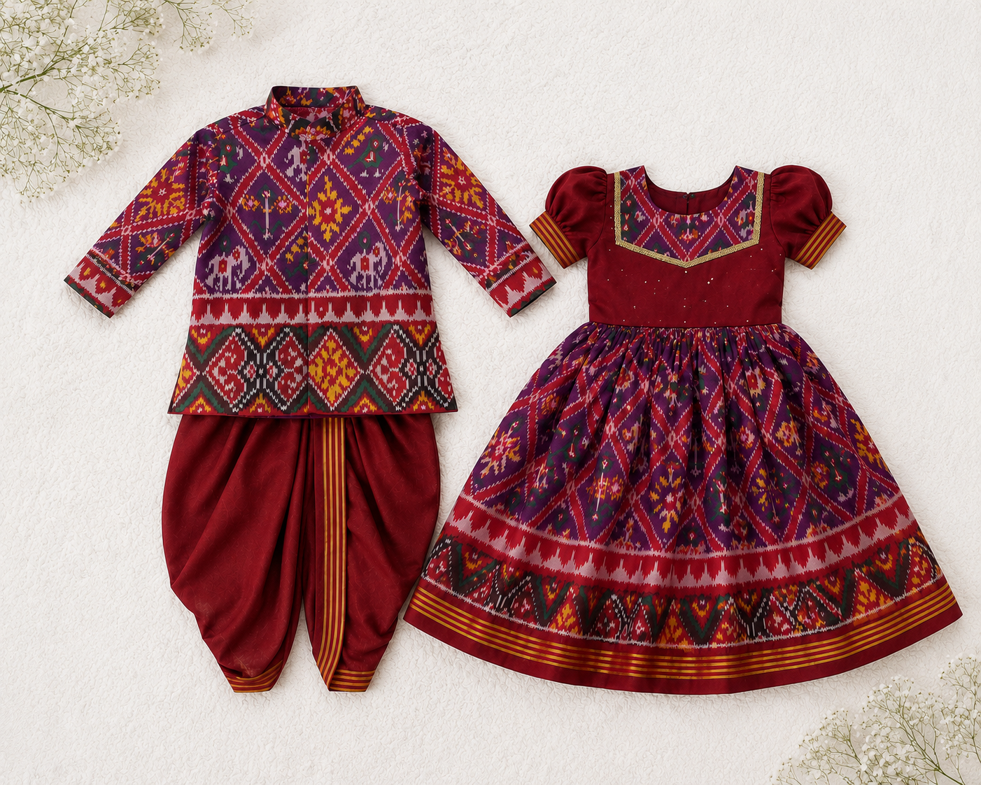 Patola sibling combo - 2