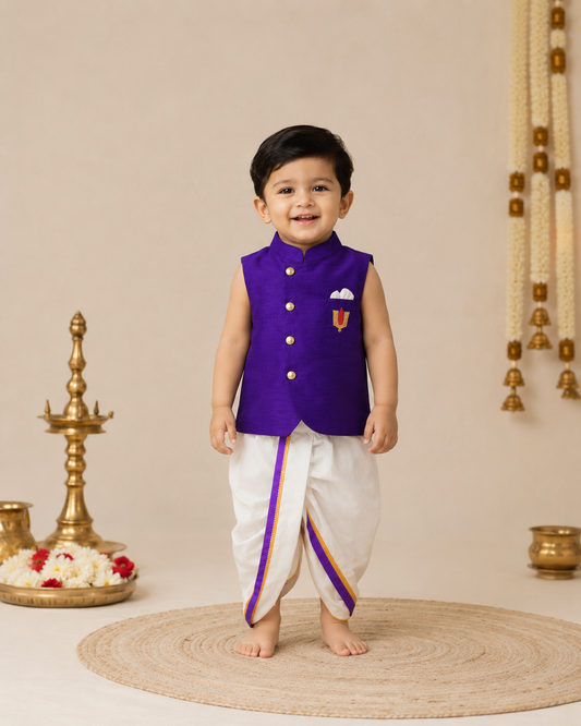 Divine Namam Dhoti Set