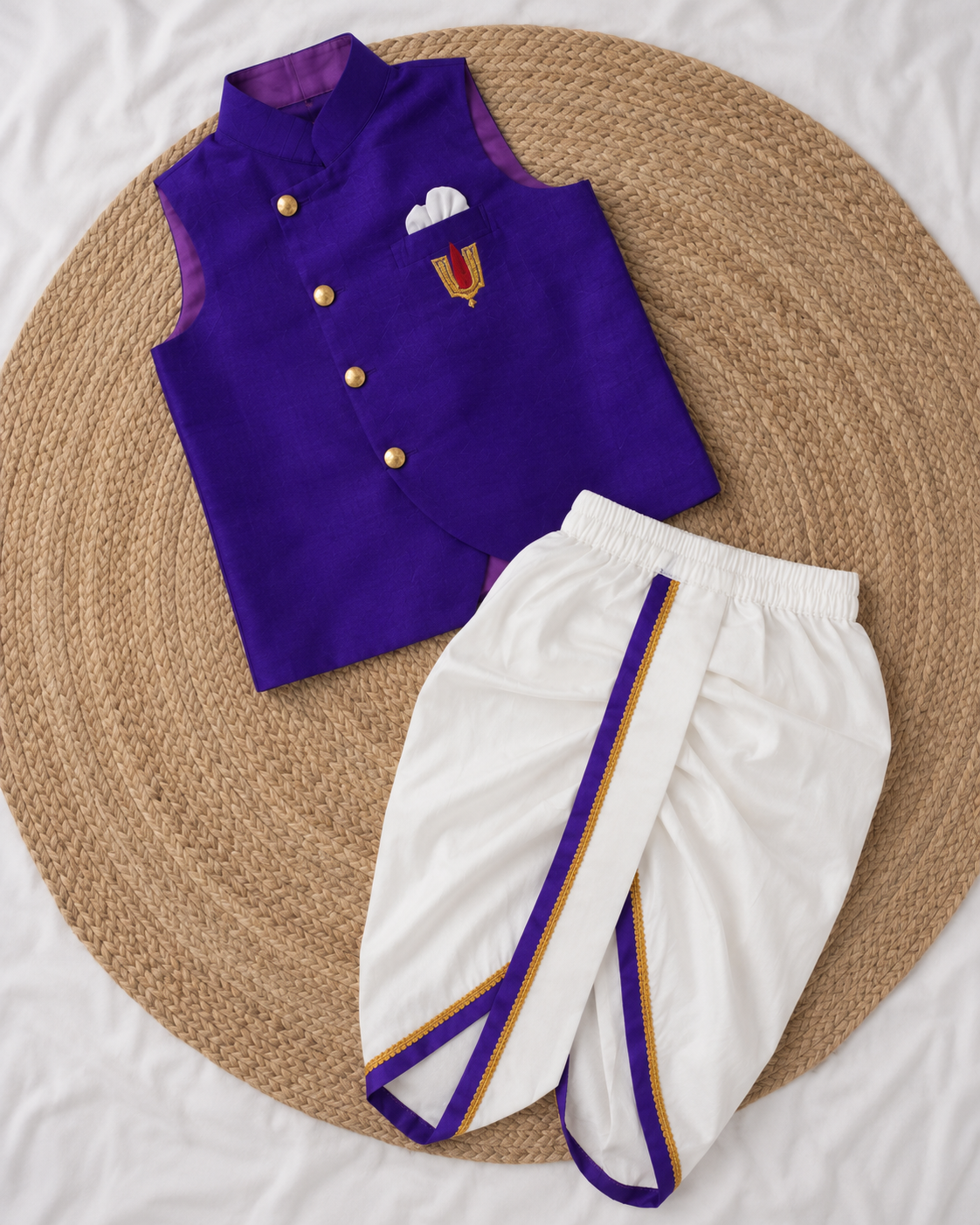 Divine Namam Dhoti Set