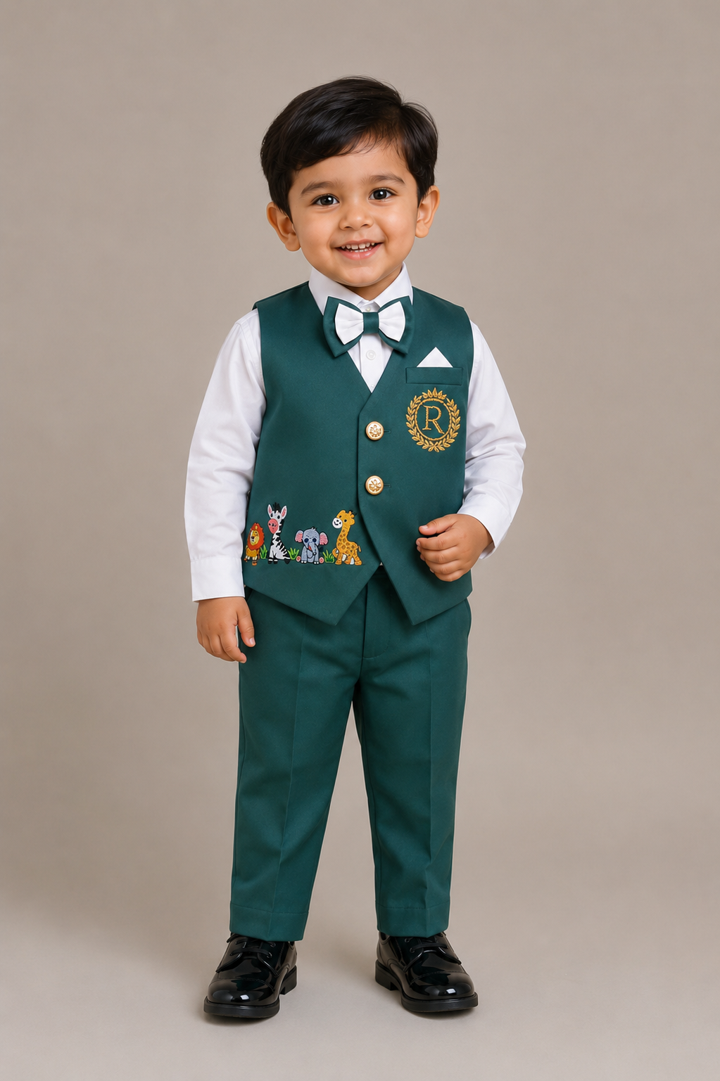 Little Safari Waistcoat Set