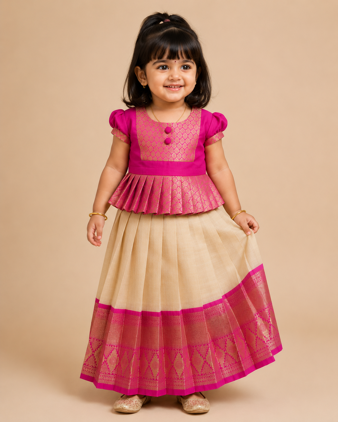 Peplum Lehenga Set