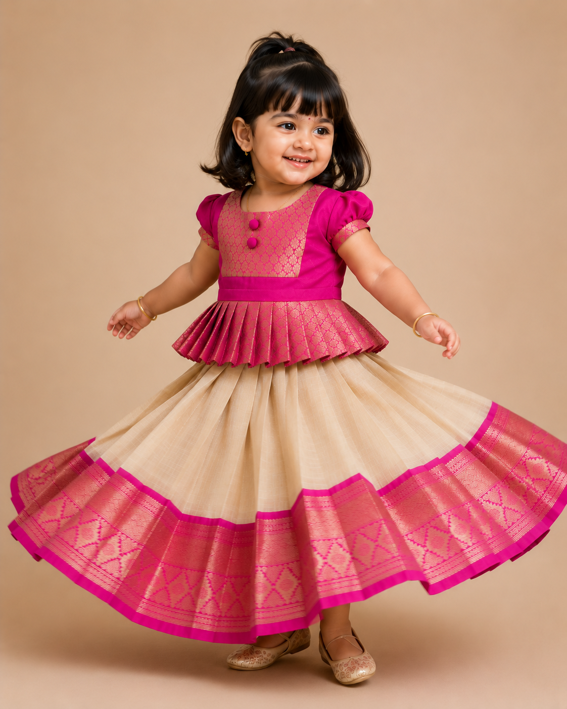 Peplum Lehenga Set