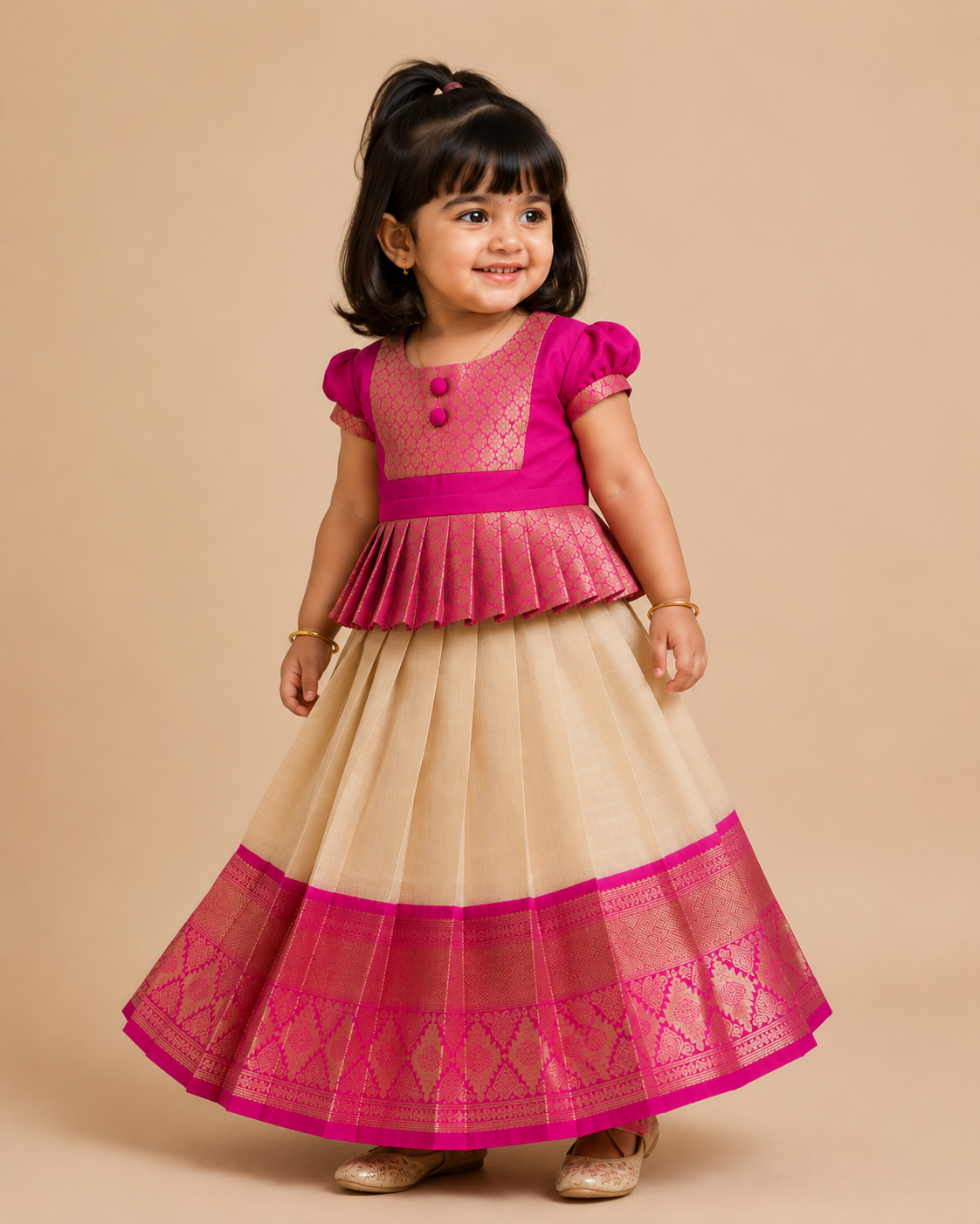 Peplum Lehenga Set
