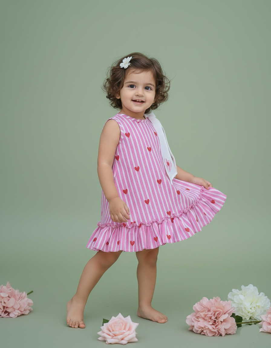 Little Hearts -pink