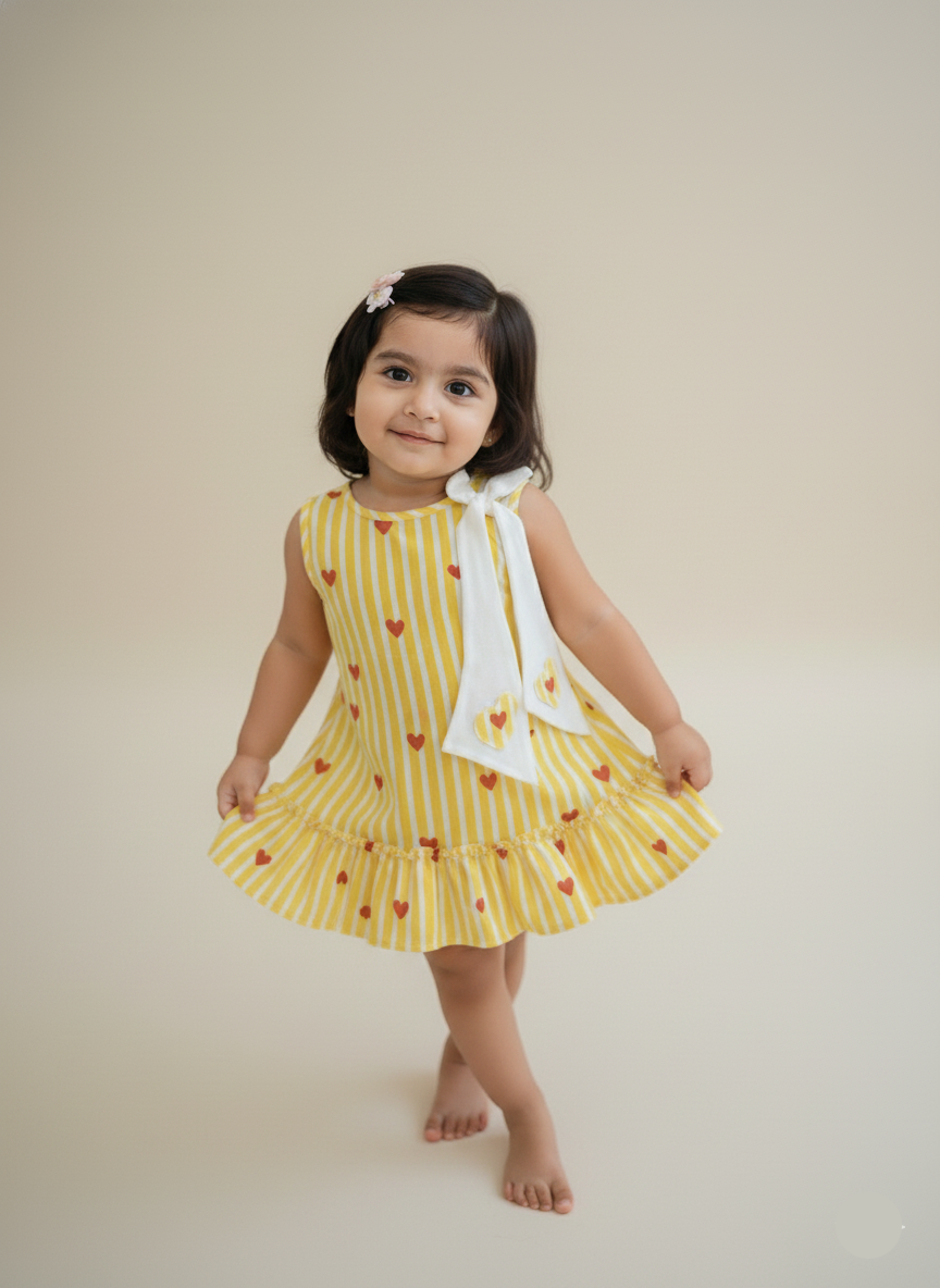 Little Hearts -yellow