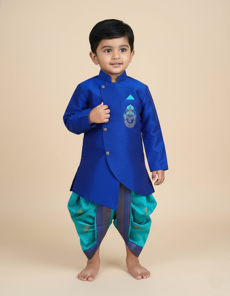 Durga Devi dhothi set