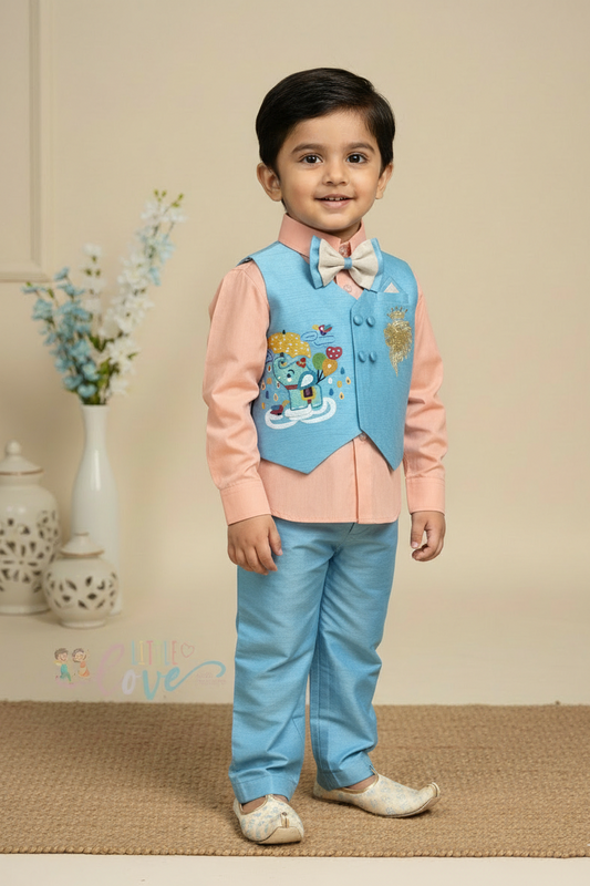 Little Elephant waistcoat set.