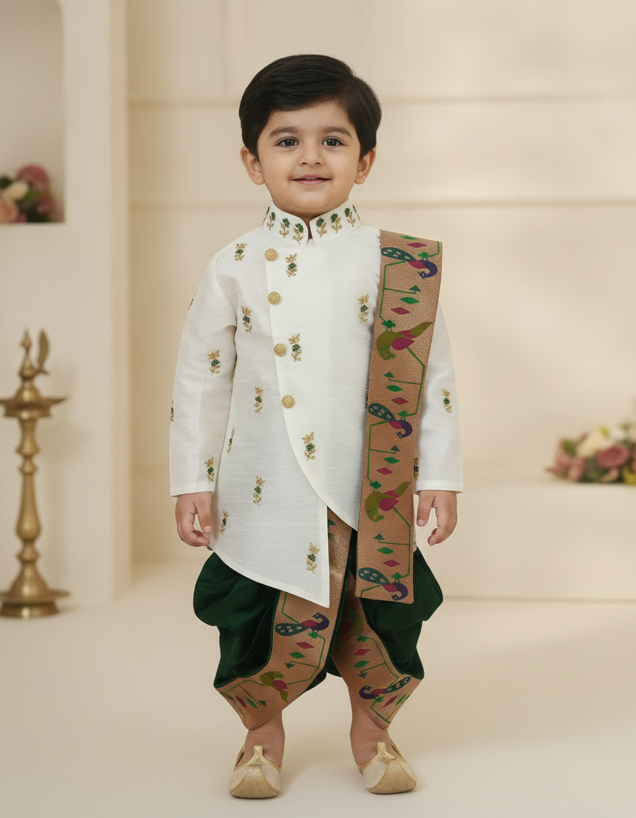 Royal Paithani Set - Green