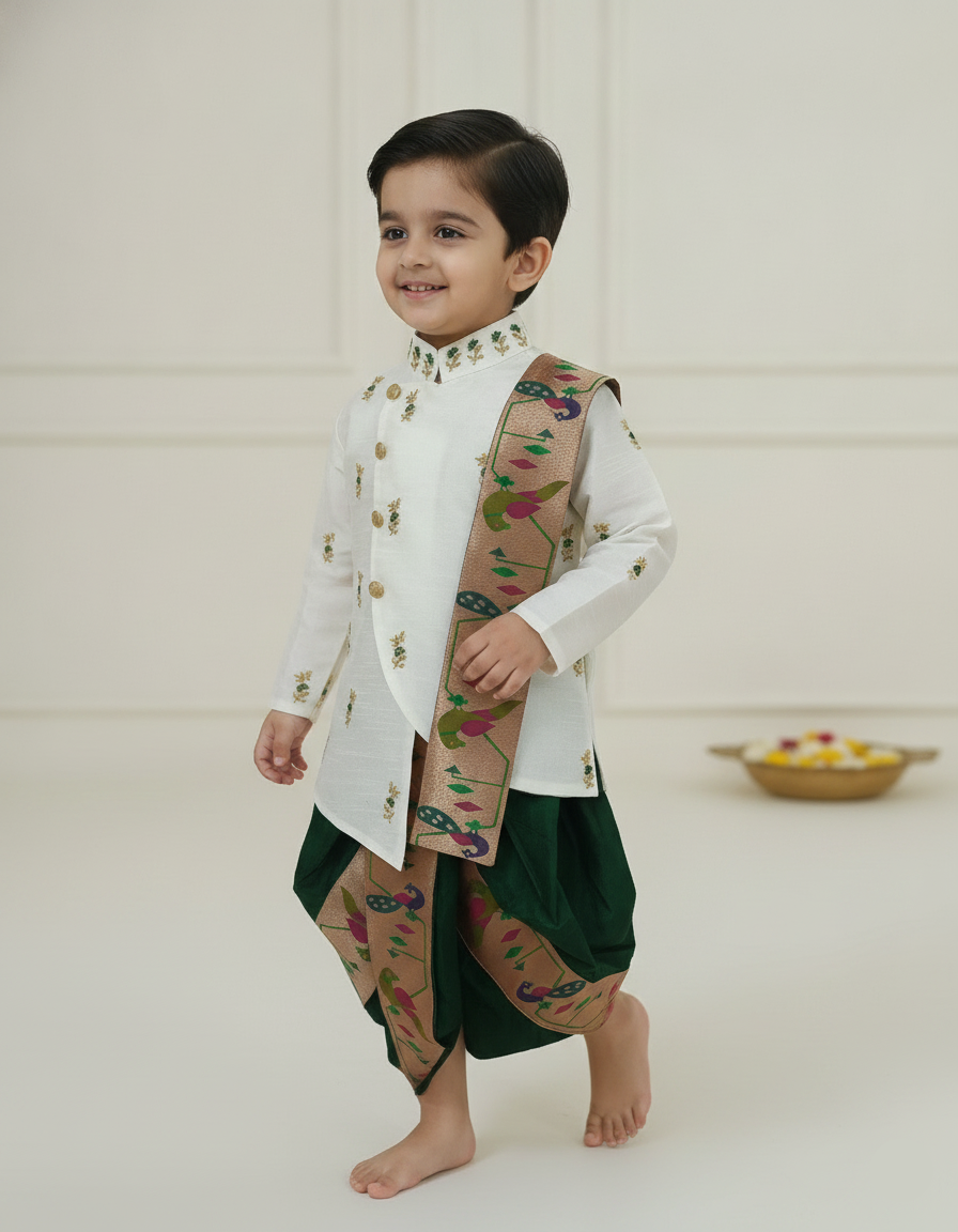 Royal Paithani Set - Green
