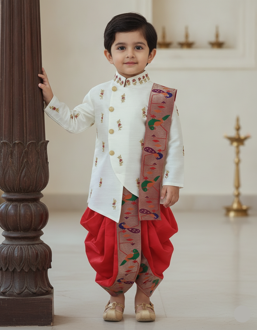Royal Paithani Set - Red