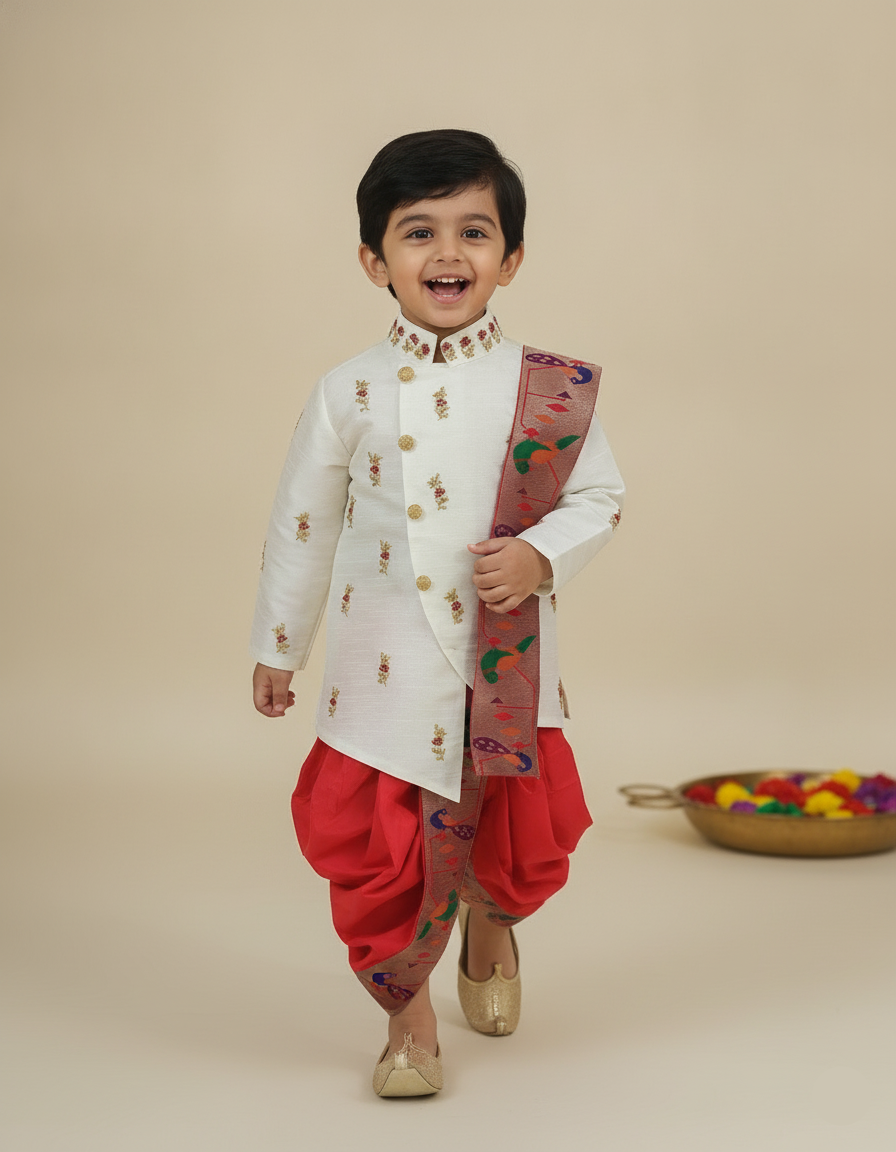 Royal Paithani Set - Red