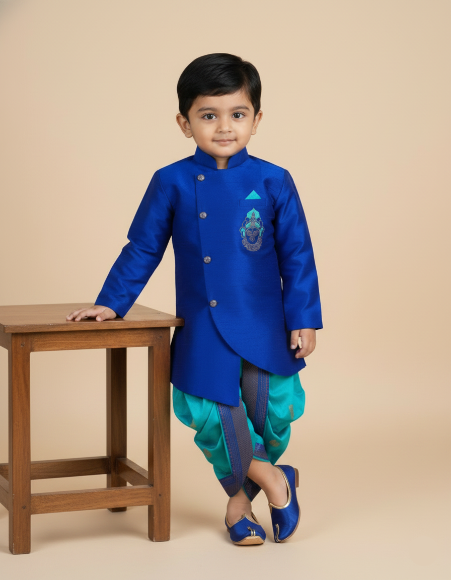 Durga Devi dhothi set