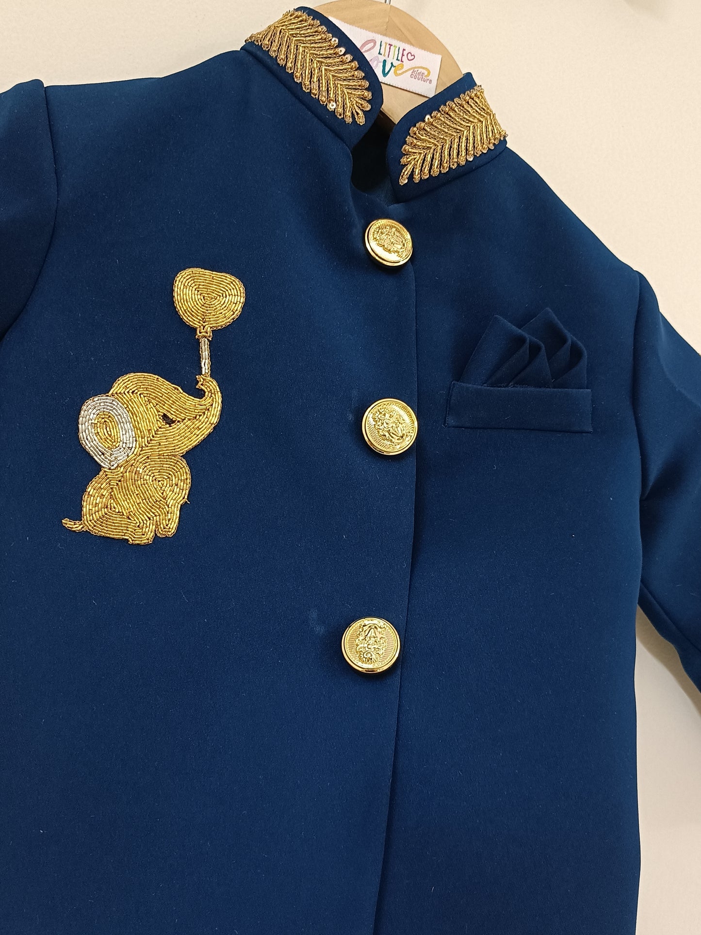 Royal Blazer Set – Blue