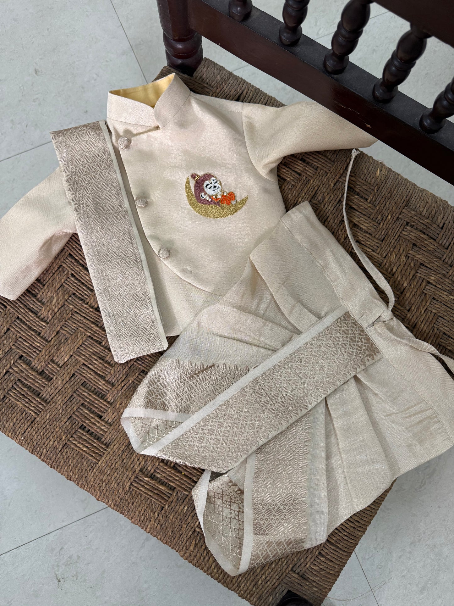 Baby boy hanuman dhothi set