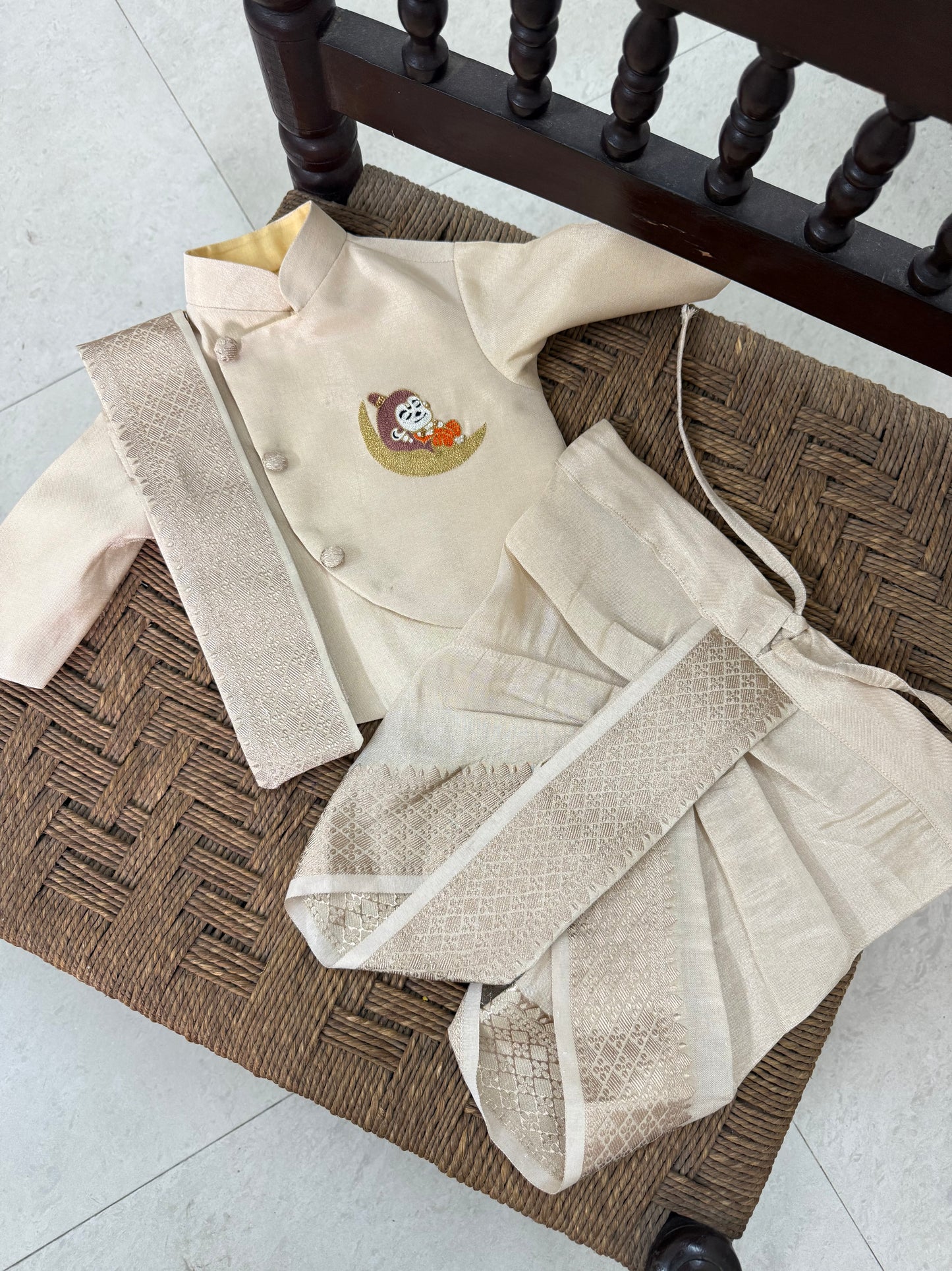 Baby boy hanuman dhothi set