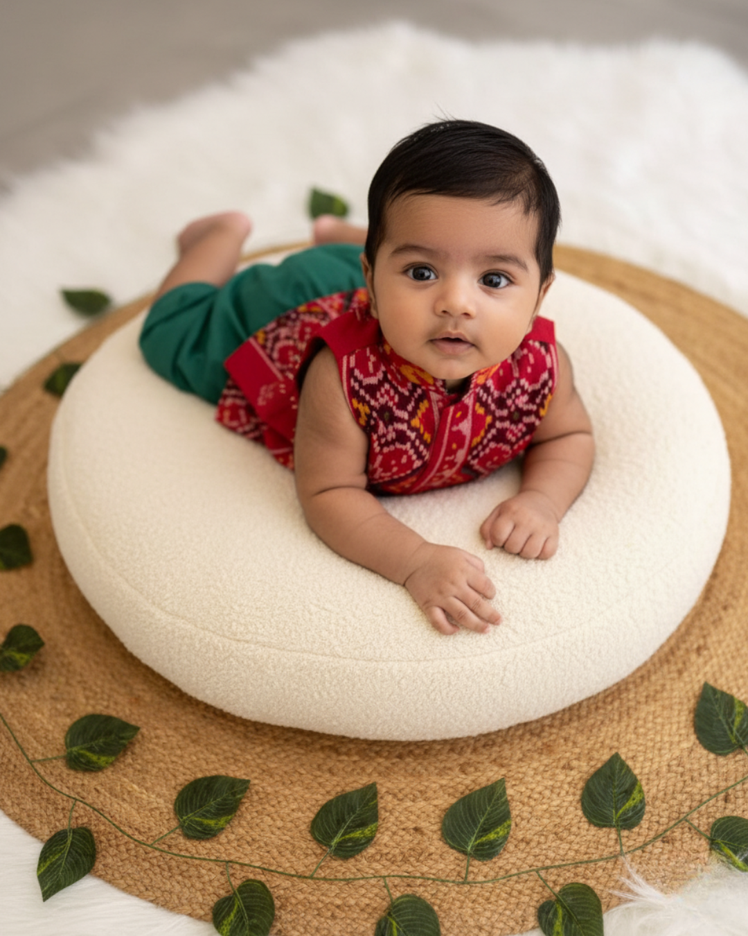 Patola mini dhothi set