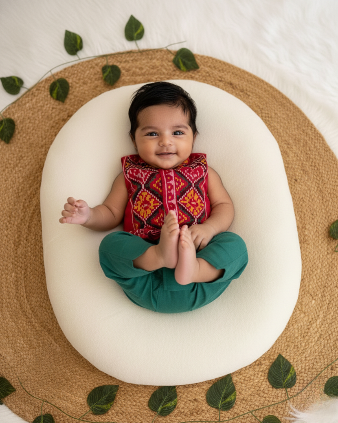 Patola mini dhothi set