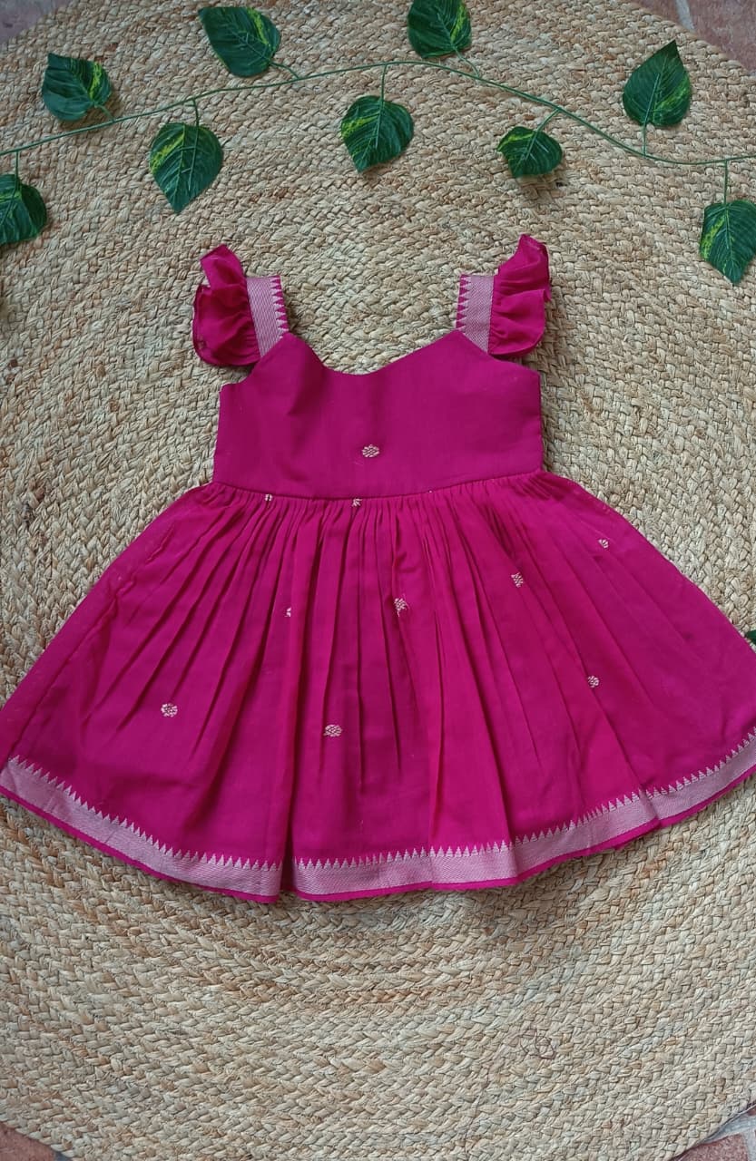 Naira frock-Pink