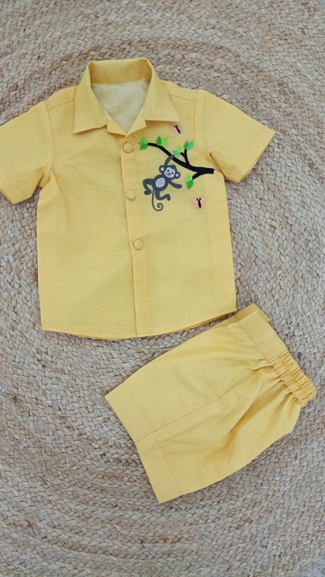 Tiny Monkey Co-ord Set.