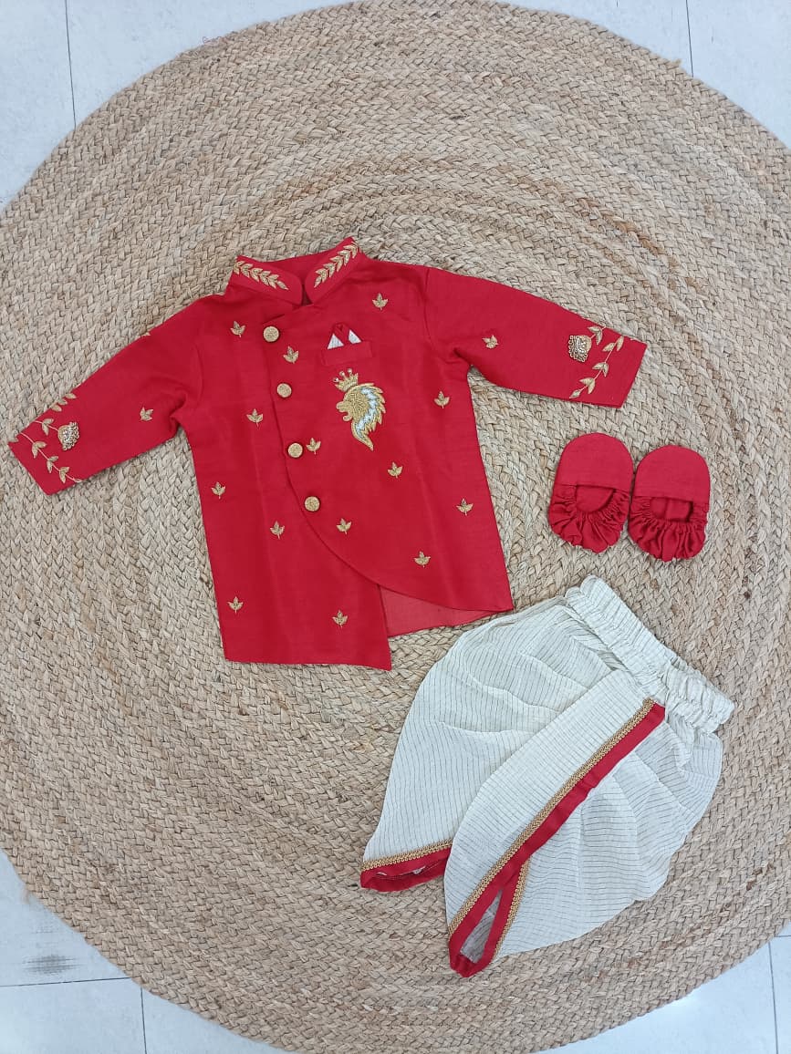 Little Lion Kurta Dhoti Set